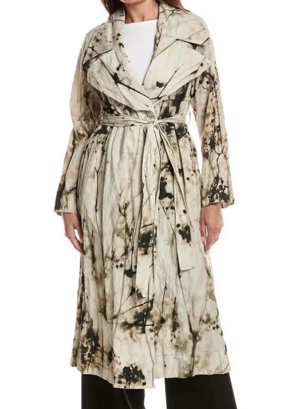 Lafayette 148 New York Women's Belted Trench Coat